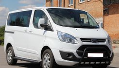 Ford Custom 2013-2022 Przedni Pałąk WT003 Czarny Stal Nierdzewna zdjęcia 4