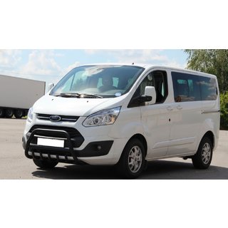 Przedni Pałąk WT003 Czarny Stal Nierdzewna Ford Custom 2013-2022 zdjęcia 1