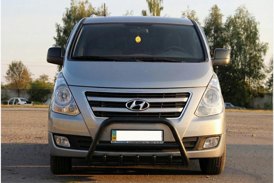 Hyundai H300, H1, Starex 2008-2020 Przedni Pałąk WT003 Czarny Stal Nierdzewna Image