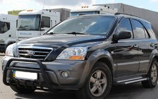 Kia Sorento I BL 2002-2009 Pałąk Przedni WT003 Black-2 (Stal Nierdzewna) zdjęcia 1