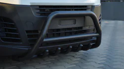 Fiat Scudo 2022- Przedni Pałąk WT003 Czarny Stal Nierdzewna zdjęcia 1