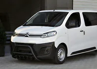 Fiat Scudo 2022- Przedni Pałąk WT003 Czarny Stal Nierdzewna zdjęcia 3