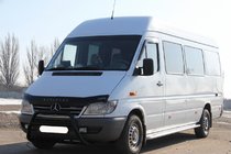 Mercedes Sprinter W901/902/903/904/905 1995–2006 Pałąk Przedni WT003 Czarny (Stal Nierdzewna) 1995-2000 zdjęcia 1