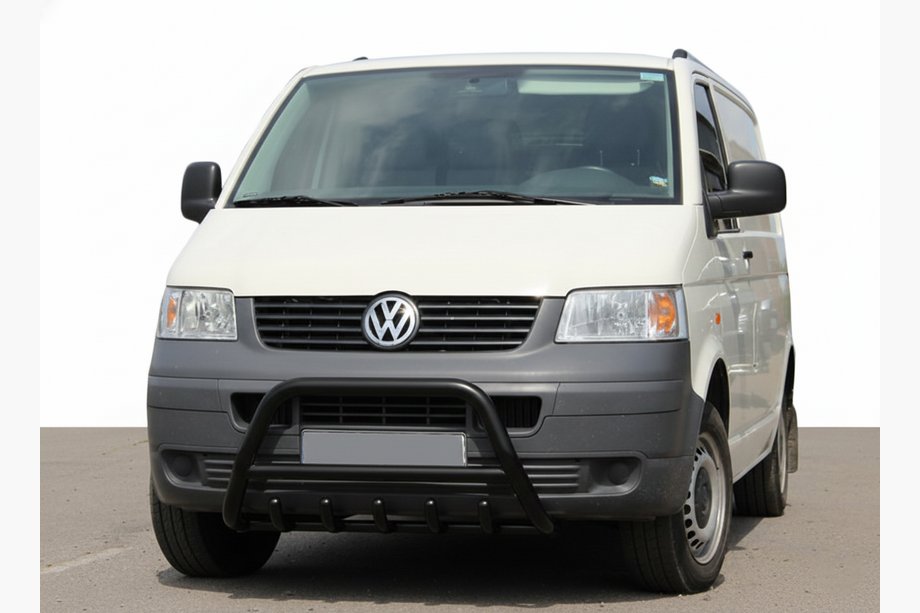 Volkswagen T5 Multivan 2003–2010 Pałąk Przedni WT003 Czarny (Stal Nierdzewna) Image