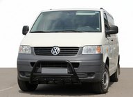 Volkswagen T5 Caravelle 2004-2010 Pałąk Przedni WT003 Czarny (Stal Nierdzewna) zdjęcia 1
