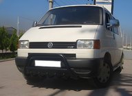 Volkswagen T4 Transporter 1990-2003 Pałąk Przedni WT003 Czarny (Stal Nierdzewna) zdjęcia 1