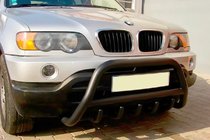 BMW X5 E53 1999–2006 Przedni Pałąk WT003 Czarny Stal Nierdzewna zdjęcia 1