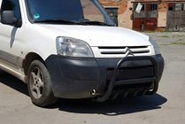 Citroen Berlingo 1996-2008 Przedni Pałąk WT003 Czarny Stal Nierdzewna zdjęcia 4