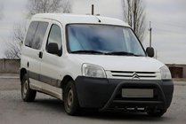 Citroen Berlingo 1996-2008 Przedni Pałąk WT003 Czarny Stal Nierdzewna zdjęcia 1