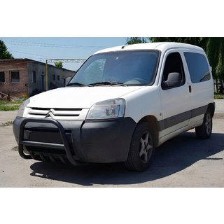 Przedni Pałąk WT003 Czarny Stal Nierdzewna Citroen Berlingo 1996-2008 zdjęcia 3