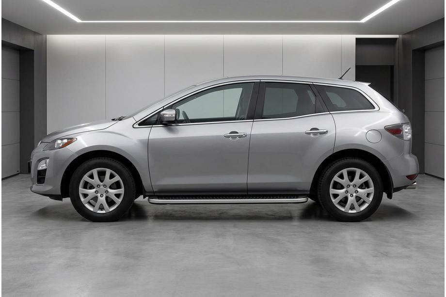 Mazda CX-7 2006-2012 Progi Boczne Tayga Grey (2 szt., Aluminium) Image