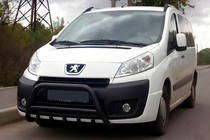 Citroen Jumpy 2007–2017 Przedni Pałąk WT003 Czarny Stal Nierdzewna zdjęcia 1