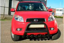 Daihatsu Terios 2006-2017 Przedni Pałąk WT003 Czarny (Stal Nierdzewna) zdjęcia 1