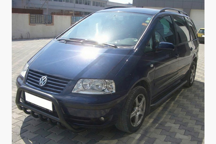 Ford Galaxy 1995-2006 Przedni Pałąk WT003 Czarny Stal Nierdzewna Image