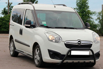 Opel Combo 2012-2018 Przedni Pałąk WT003 Czarny Stal Nierdzewna zdjęcia 3