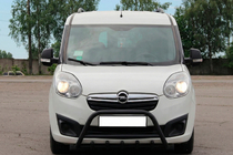Opel Combo 2012-2018 Przedni Pałąk WT003 Czarny Stal Nierdzewna zdjęcia 4