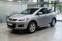 Mazda CX-7 2006-2012 Progi Boczne Allmond Grey (2 szt., Aluminium) zdjęcia 1