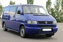Volkswagen T4 Caravelle/Multivan 1990–2003 Przedni Pałąk WT003 Czarny Stal Nierdzewna zdjęcia 4