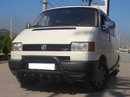 Volkswagen T4 Caravelle/Multivan 1990–2003 Przedni Pałąk WT003 Czarny Stal Nierdzewna zdjęcia 2