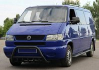 Volkswagen T4 Caravelle/Multivan 1990–2003 Przedni Pałąk WT003 Czarny Stal Nierdzewna zdjęcia 6