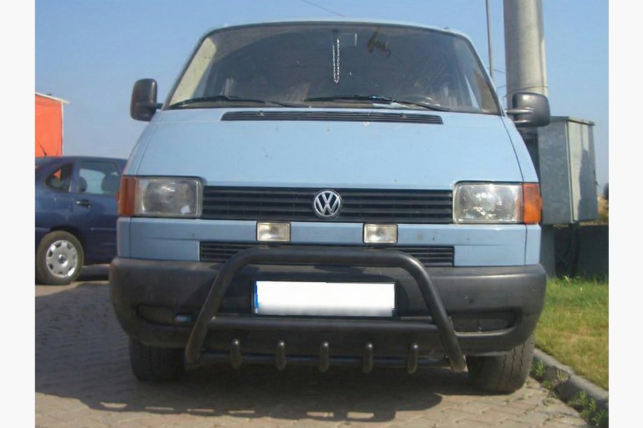 Volkswagen T4 Caravelle/Multivan 1990–2003 Przedni Pałąk WT003 Czarny Stal Nierdzewna Image