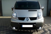 Opel Vivaro 2001–2015 Pałąk Przedni WT003 Czarny (Stal Nierdzewna) zdjęcia 4