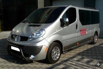 Opel Vivaro 2001–2015 Pałąk Przedni WT003 Czarny (Stal Nierdzewna) zdjęcia 2