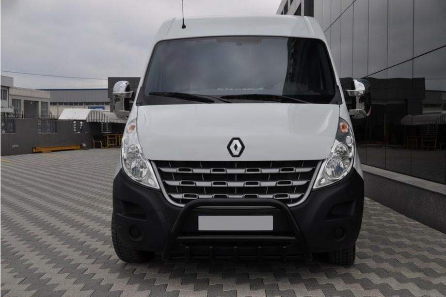 Renault Master 2011-2023 Pałąk Przedni WT003 Czarny (Stal Nierdzewna) Image
