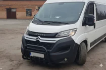 Opel Movano 2021- Przedni Pałąk WT003 Czarny (Stal Nierdzewna) zdjęcia 5
