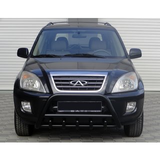 Przedni Pałąk WT003 Czarny Stal Nierdzewna Chery Tiggo 1 2005-2016 zdjęcia 1