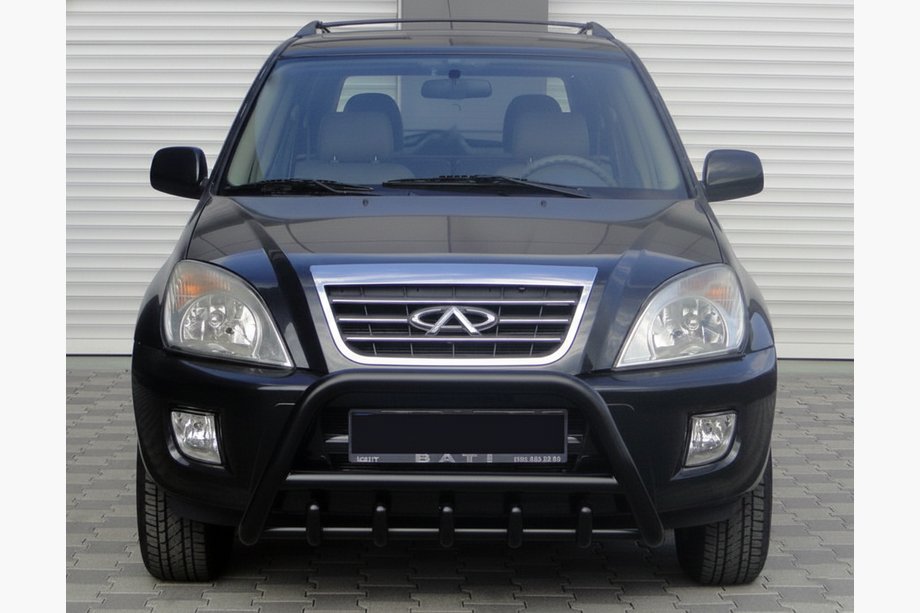 Chery Tiggo 1 2005-2016 Przedni Pałąk WT003 Czarny Stal Nierdzewna Image