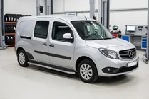 Mercedes Citan 2013-2021 Progi Boczne Maydos V1 (2 szt., Aluminium i Stal Nierdzewna) zdjęcia 1