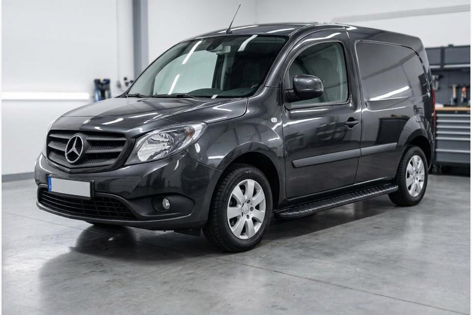 Mercedes Citan 2013-2021 Progi Boczné Bosphorus Black (2 szt., Aluminium) Image