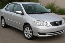 Toyota Corolla 2002-2007 Nakladki na Lusterka 2002-2005 (2 szt, plastik) zdjęcia 1