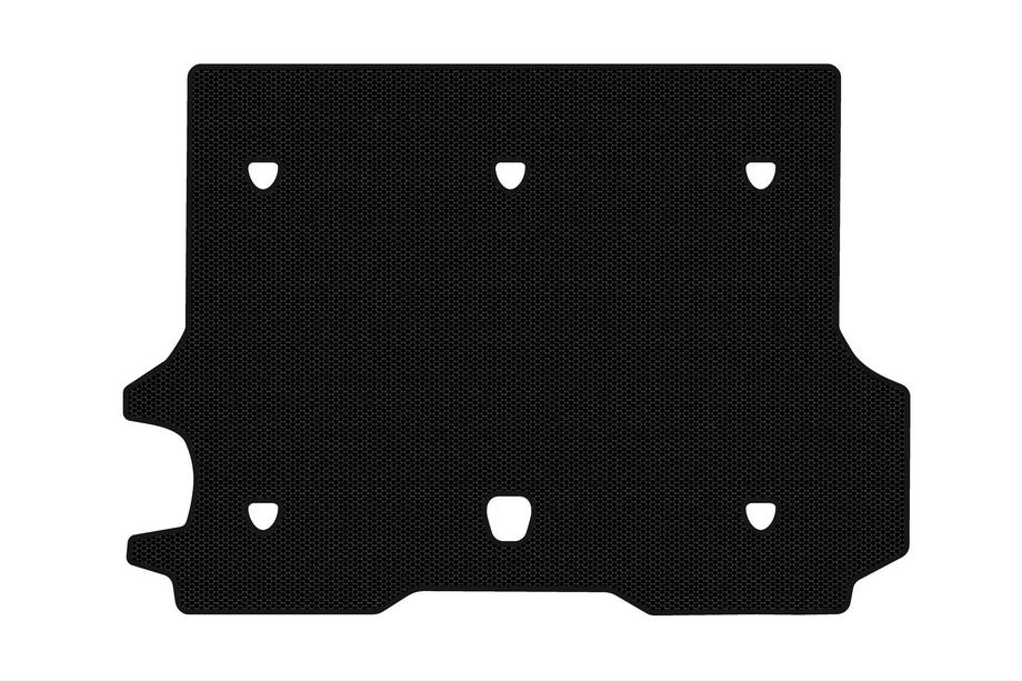 Chevrolet Trailblazer 2002-2012 Gumowa mata do bagaznika Carsuit (Czarny) Image