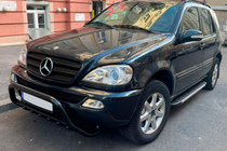 Mercedes ML W163 1997-2005 Progi Boczné Duru (2 szt., Aluminium) zdjęcia 5