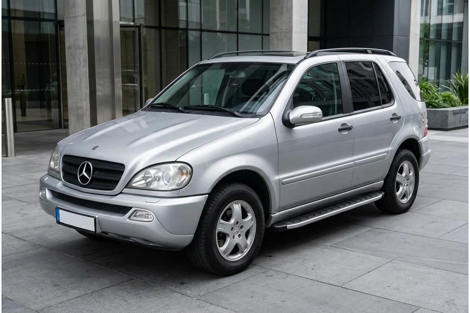 Mercedes ML W163 1997-2005 Progi Boczné Fullmond (2 szt., Aluminium) Image