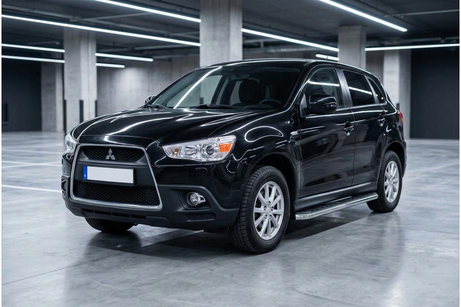 Mitsubishi ASX 2010-2023 Progi Boczne Maydos V1 (2 szt., Aluminium i Stal Nierdzewna) Image