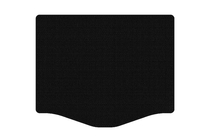 Ford Focus II 2005-2008 Gumowa mata do bagażnika Carsuit (HB, czarna) zdjęcia 1