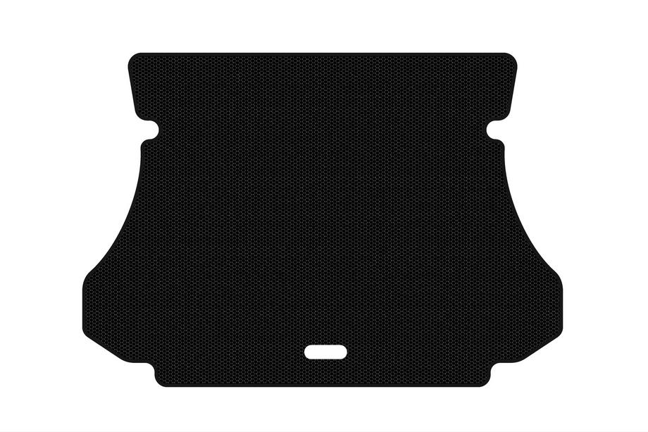 Hyundai Santa Fe 1 2000-2006 Gumowa mata do bagaznika Carsuit (Czarny) Image
