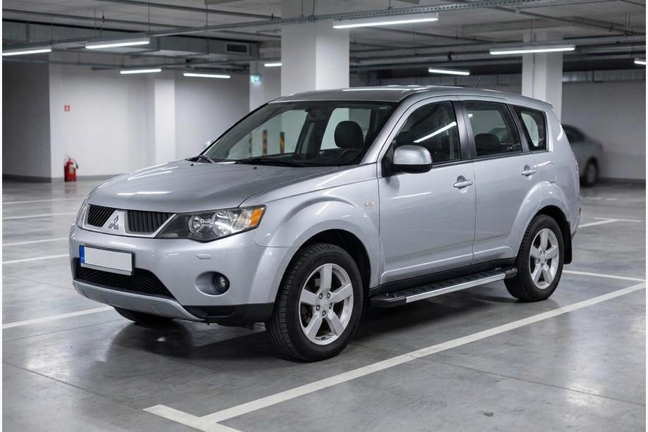 Mitsubishi Outlander 2006-2012 Progi Boczné RedLine V1 (2 szt., Aluminium) Image