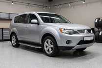 Mitsubishi Outlander 2006-2012 Progi Boczne Maydos V1 (2 szt., Aluminium i Stal Nierdzewna) zdjęcia 1