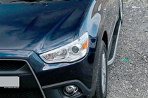 Mitsubishi Outlander 2006-2012 Progi Boczne Tayga Grey (2 szt., Aluminium) zdjęcia 10