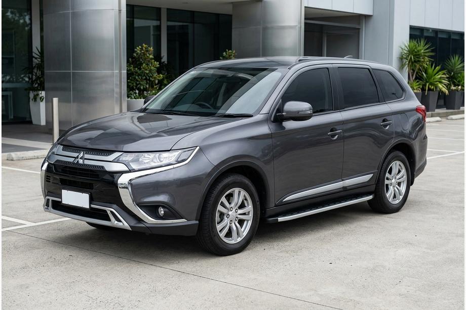Mitsubishi Outlander 2012-2021 Progi Boczné Fullmond (2 szt, aluminium) Image