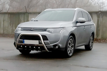 Mitsubishi Outlander 2012-2021 Pałąk Przedni WT004 (Stal Nierdzewna) zdjęcia 2
