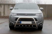 Mitsubishi Outlander 2012-2021 Pałąk Przedni WT004 (Stal Nierdzewna) zdjęcia 3