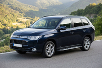 Mitsubishi Outlander 2012-2021 Progi Boczné Sunrise (2 szt., Aluminium) zdjęcia 1