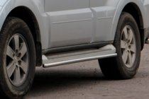 Mitsubishi Pajero Wagon IV 2006-2021 Rury Boczne (2 szt., Stal Nierdzewna) zdjęcia 5