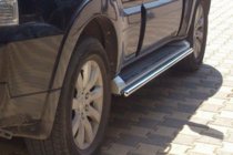 Mitsubishi Pajero Wagon IV 2006-2021 Rury Boczne (2 szt., Stal Nierdzewna) zdjęcia 3