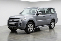 Mitsubishi Pajero Wagon IV 2006-2021 Progi Boczné Rainbow (2 szt., Aluminium) zdjęcia 1